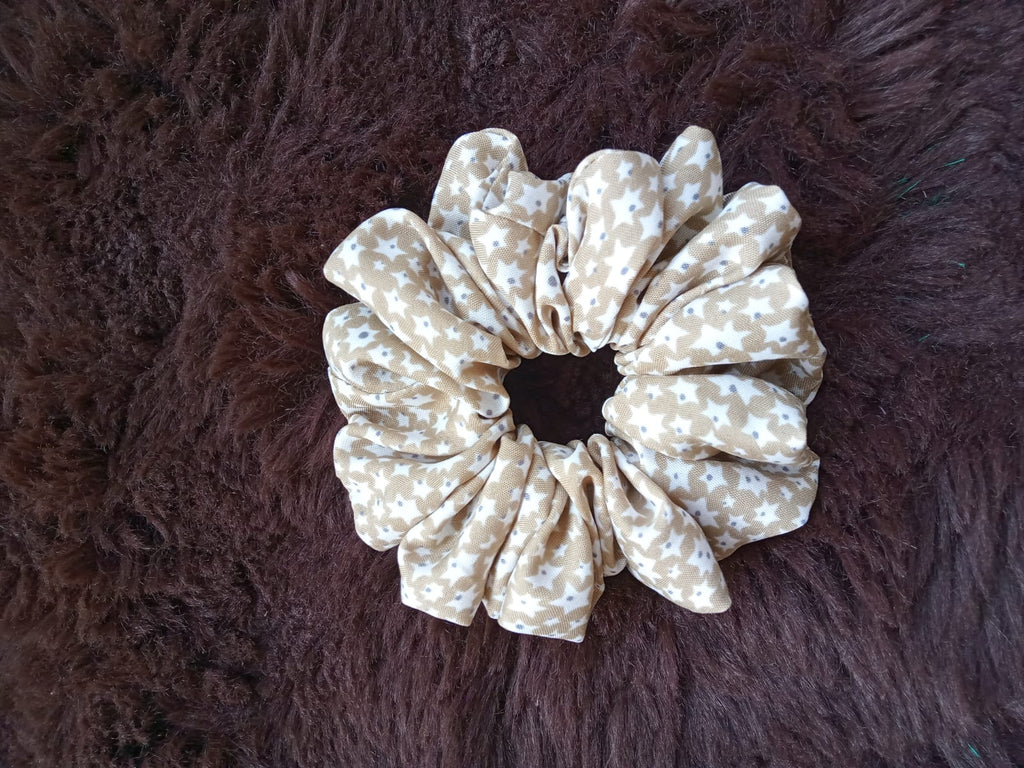 Printed Scrunchies | Elegant Style |  Luxe Brand | Pack of 4