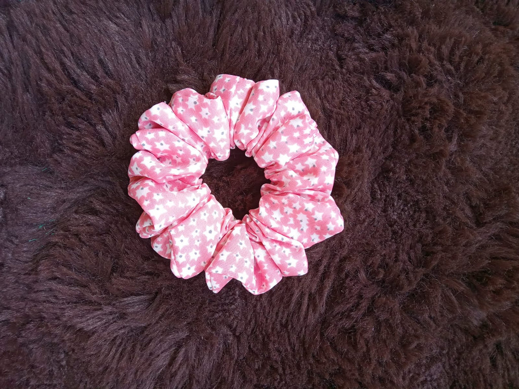 Printed Scrunchies | Elegant Style |  Luxe Brand | Pack of 4